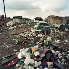 descarte irregular de lixo