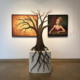 exposição sobre raízes femininas