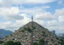 montanha de lixo