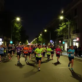 corrida noturna Ferraz de Vasconcelos