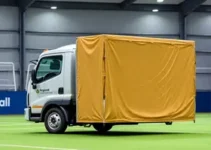 entrega de materiais esportivos