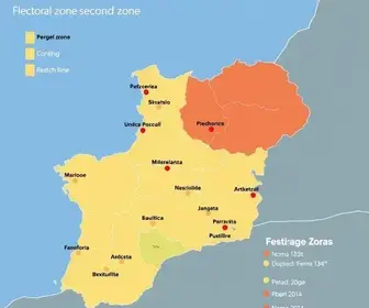 votos na 401ª zona eleitoral de Ferraz